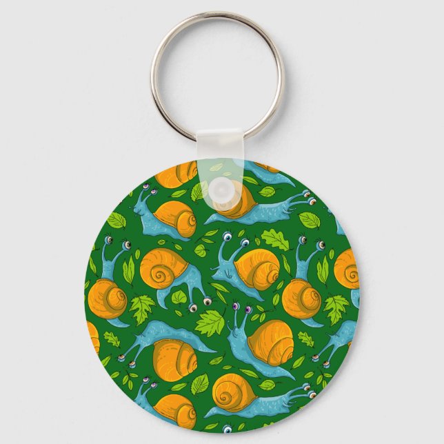 Summer snails key ring (Front)