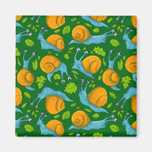 Summer snails magnet