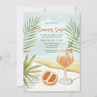 Summer Soirée Invitation
