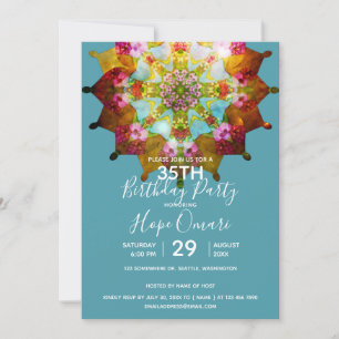 Summer Sol Mandala Invitation