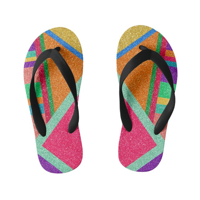 Summer Sole Food Twinkle Toes Flip Flops (Footbed)