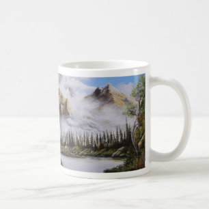 Summer Solitude Oil painting by David Paul Coffee Mug