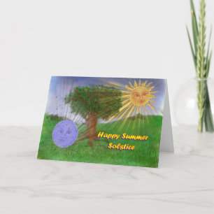 Summer Solstice Greetings Card