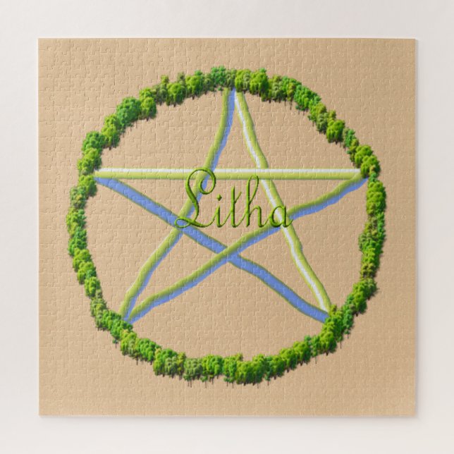 Summer Solstice Jigsaw Puzzle (Vertical)