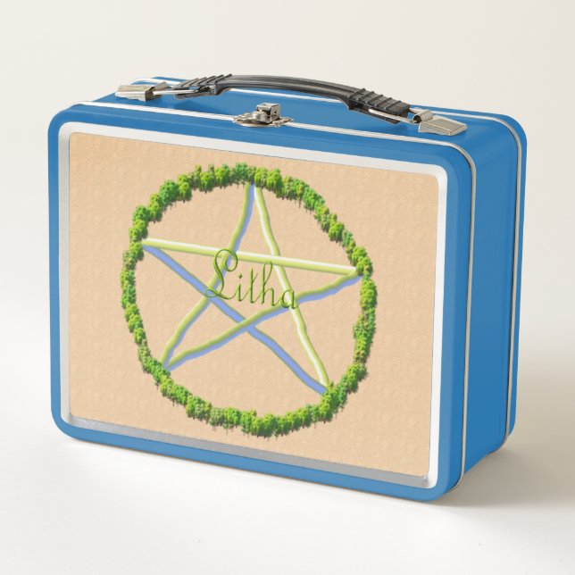 Summer Solstice Metal Lunch Box (Front)