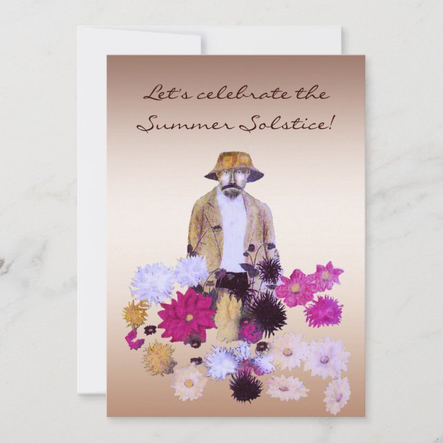 Summer Solstice Party Invitation (Front)