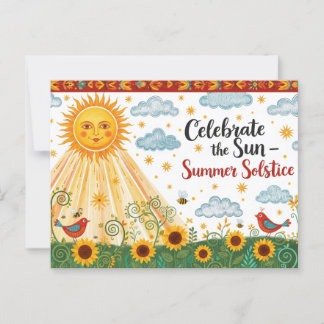  Summer Solstice  Postcard