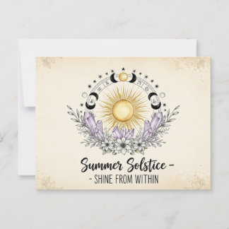 Summer Solstice Postcard