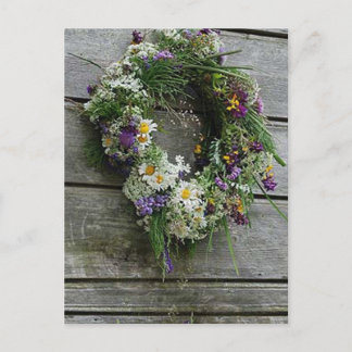 Summer solstice postcard