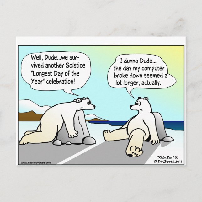 Summer Solstice Postcard (Front)