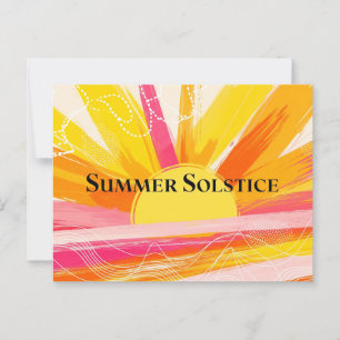  Summer Solstice  Postcard