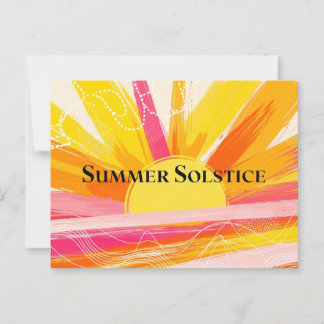 Summer Solstice Postcard