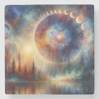 Summer Solstice Stone Coaster
