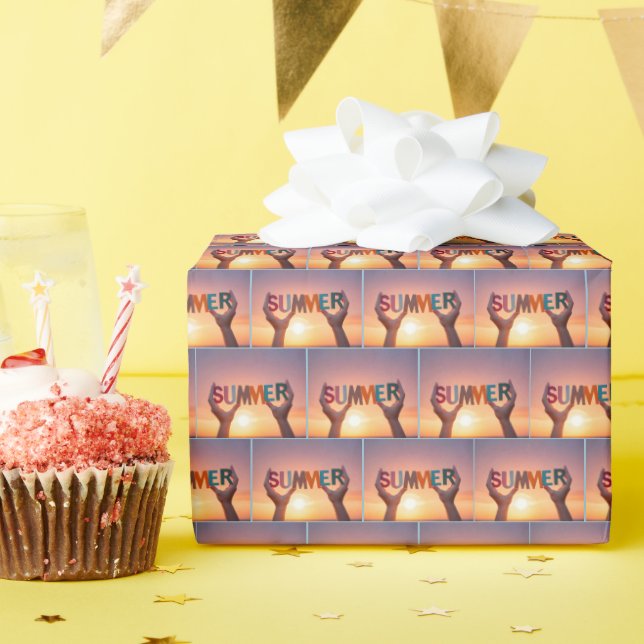 Summer Solstice Wrapping Paper (Birthday Party)