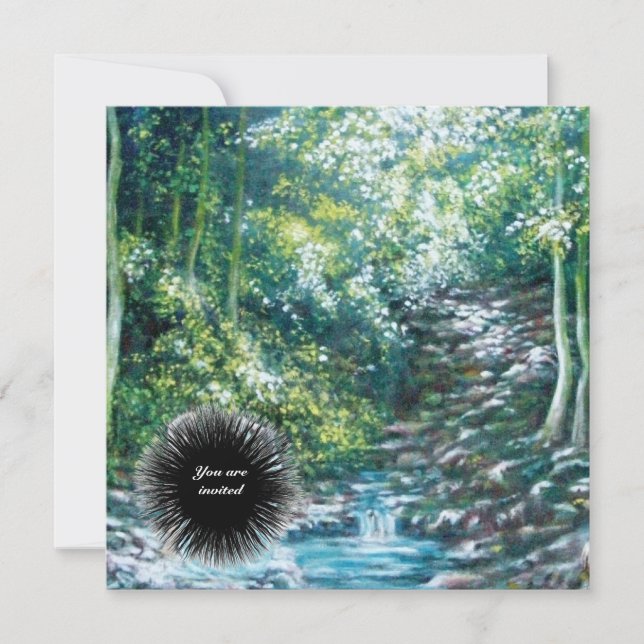 SUMMER SONGS IN THE FOREST INVITATION (Front)