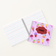 Summer Spiral Notebooks