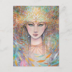 Summer Spirit Fairy Fantasy Art by Molly Harrison Postcard
