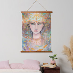 Summer Spirit Mystical Ethereal Fantasy Art Hanging Tapestry