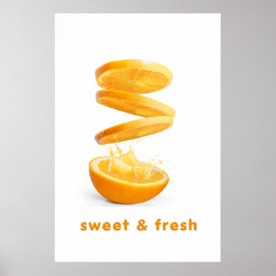 Summer Splash Fruit Wall Art