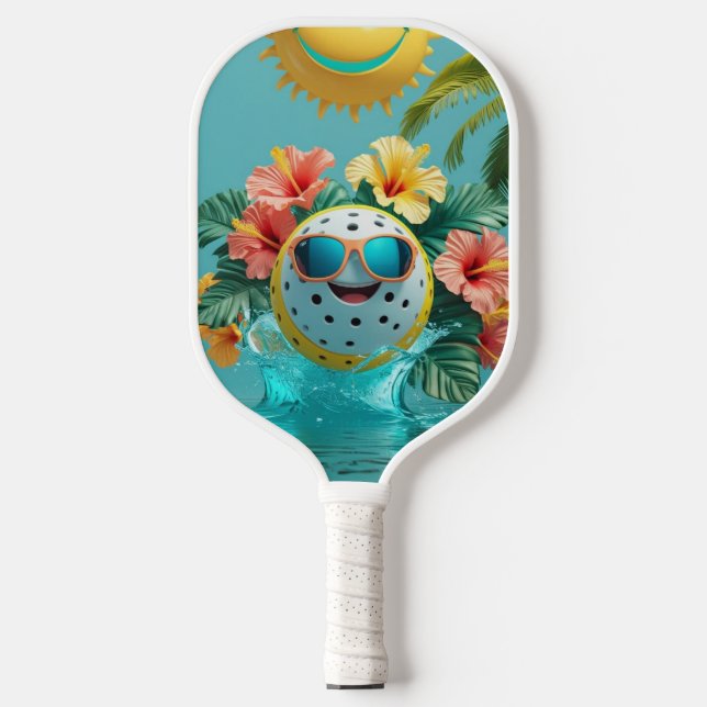 Summer Splash Pickleball Pickleball Paddle (Front)