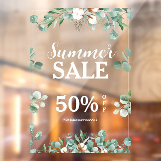 Summer Spring Sale Custom Add Text Door