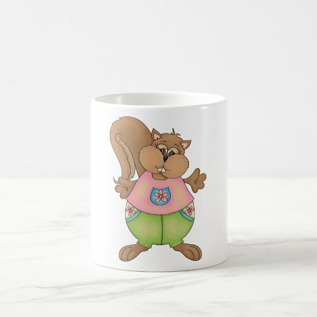 Summer Squirrel Coffee Mug (Creator Uploaded)