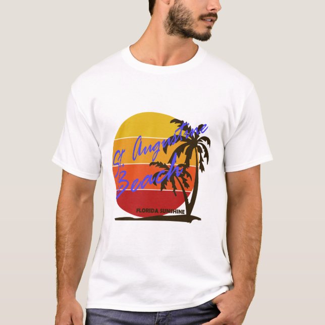 Summer st. augustine- florida  T-Shirt (Front)