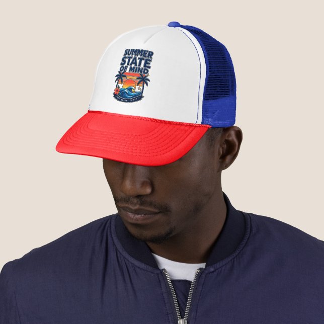 Summer State of Mind Trucker Hat (In Situ)