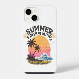 Summer State of Mind Vintage iPhone 14 Case