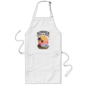 Summer State of Mind Vintage Long Apron