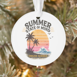 Summer State of Mind Vintage Ornament