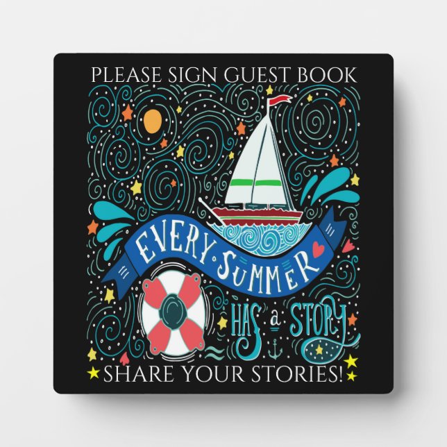 Summer Stories Plaque (Front)