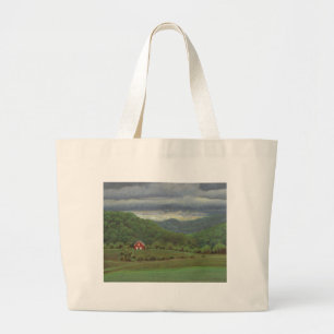 Summer Storm Large Tote Bag