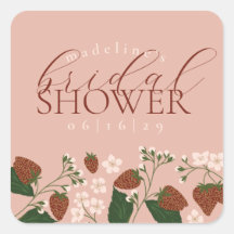 Summer Strawberries Bridal Shower