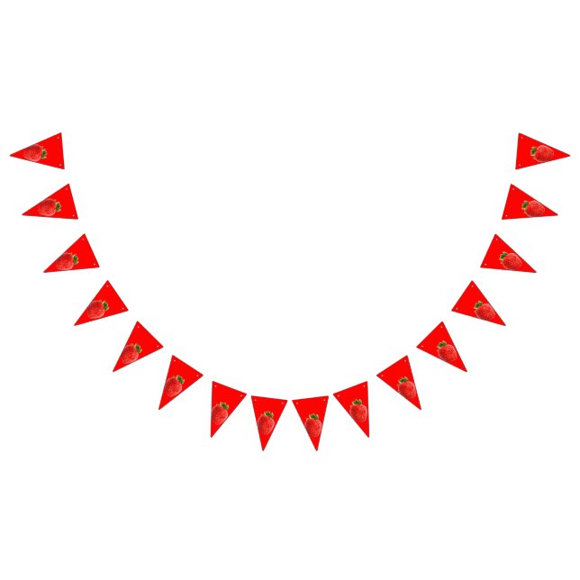 Summer Strawberry Bunting (All)