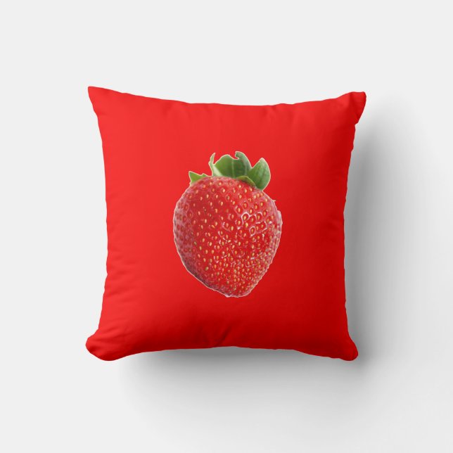 Summer Strawberry Cushion (Front)