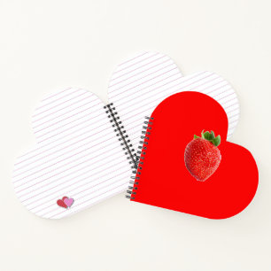 Summer Strawberry Notebook