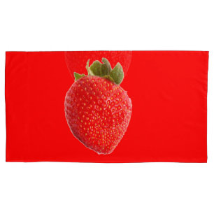 Summer Strawberry Pillowcase