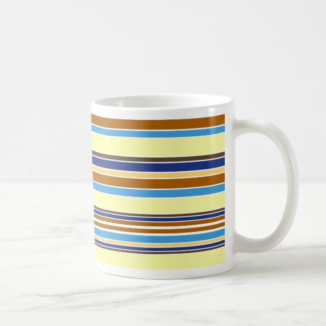 Summer Stripes Coffee Mug (Right)
