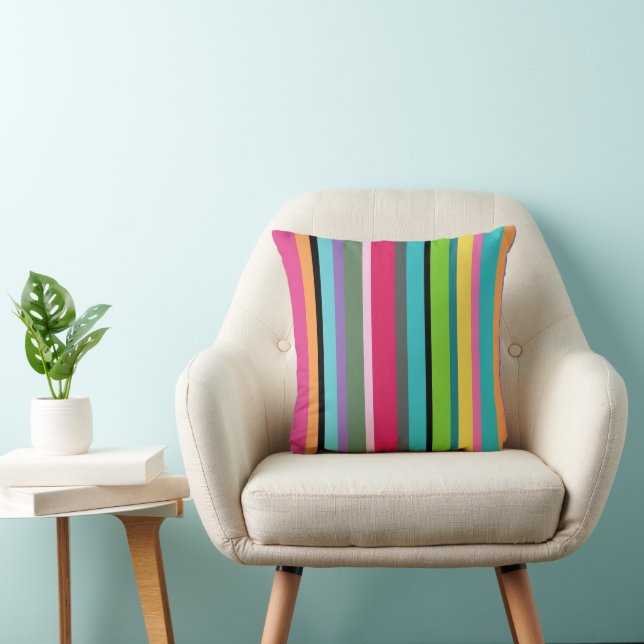 Summer Stripes Cushion (Chair)