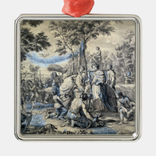 Summer, study for one of a series of tapestries ma metal tree decoration