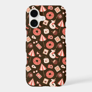 Summer Stuff Chocolate Brown Background