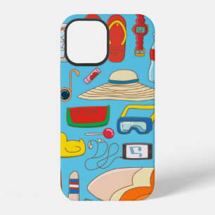 Summer stuff collection item for summer time at th iPhone 12 case