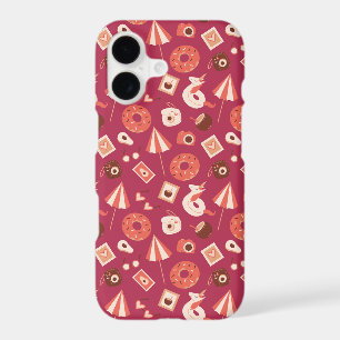 Summer Stuff Maroon Background