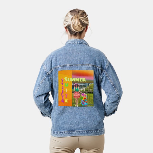 Summer Suite  Denim Jacket (Model)