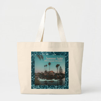 Summer Suite Shoegaze Large Tote Bag