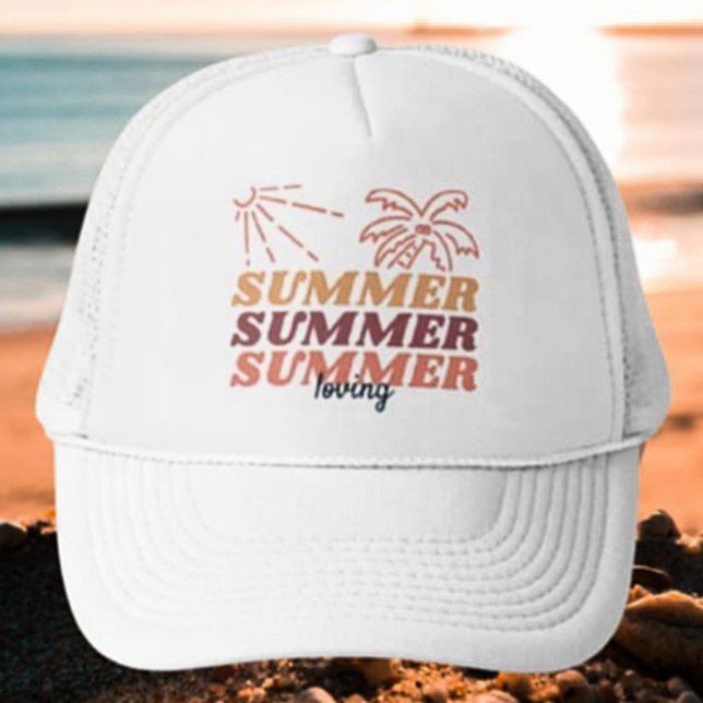 Summer Summer Summer Loving Trucker Hat (Creator Uploaded)