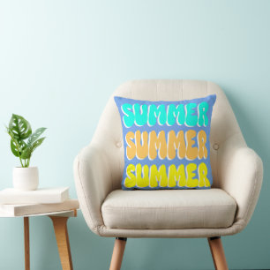 Summer Summer Summer  Retro  Cushion