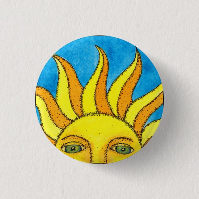 Summer Sun Button (Front)