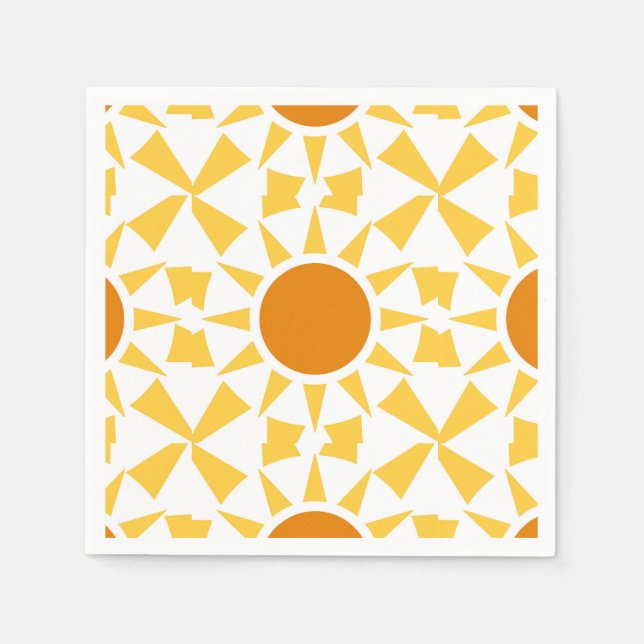 Summer Sun Napkin (Front)